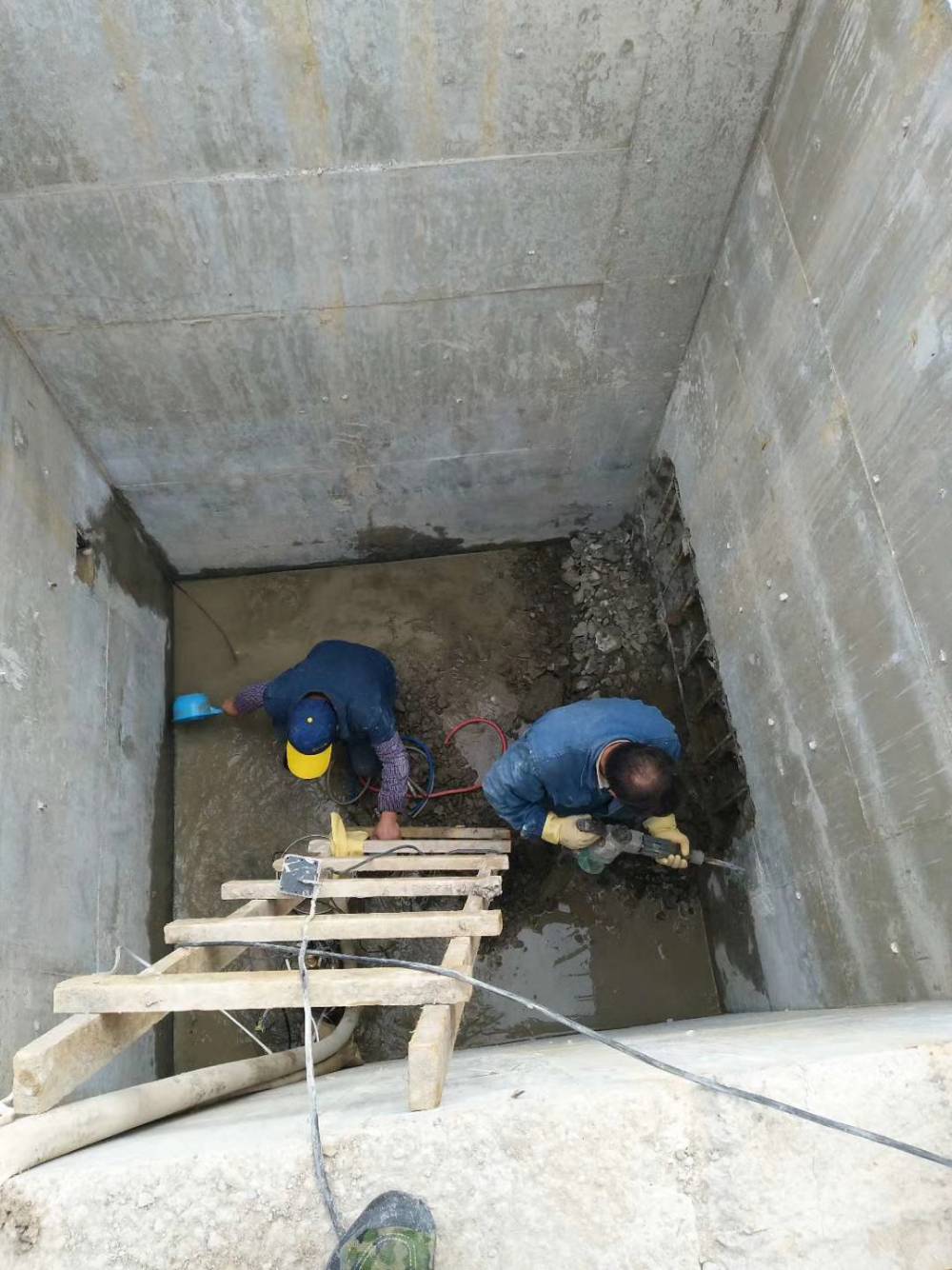 淄博临淄区水池堵漏